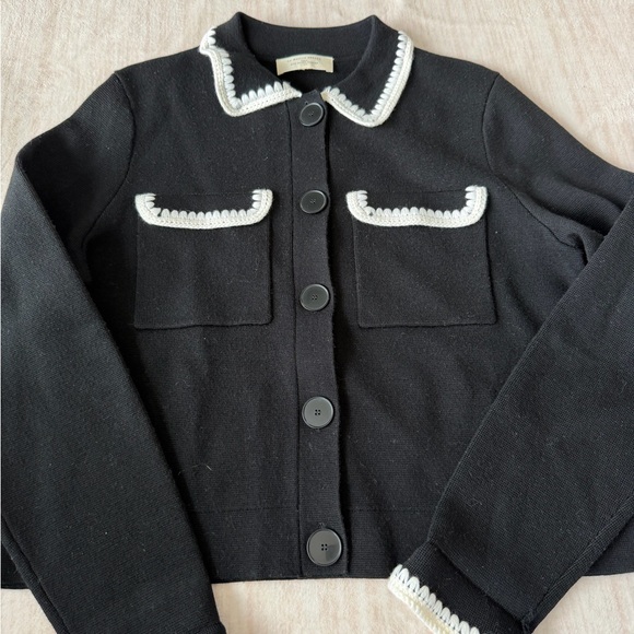 Sezane Gilet Betty Wool Cardigan - Picture 2 of 2